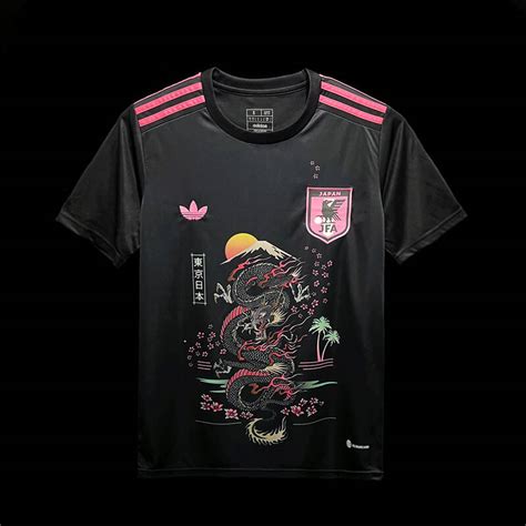 Camiseta Especial Japón Dragón Camisetas Fútbol Jj