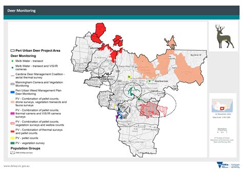Peri-urban Deer Control Plan Maps