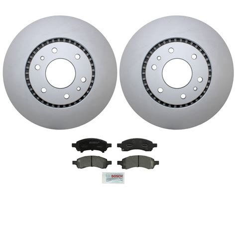 Saab Disc Brake Pad And Rotor Kit Front 325mm Semi Metallic