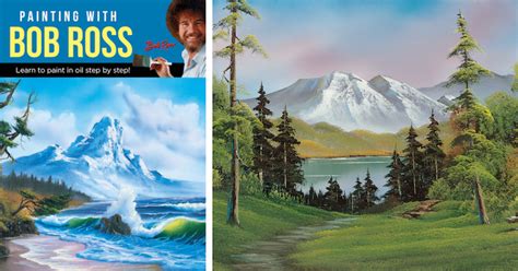 “Painting with Bob Ross” Book Teaches Readers How to Paint Like the ...