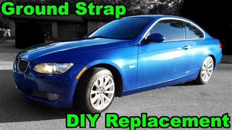 BMW N54 E92 Ground Strap Slow Start Fix DIY Replacement YouTube