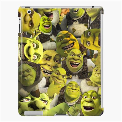 Shrek Collage Ipad Case And Skin For Sale By Llier4 Redbubble