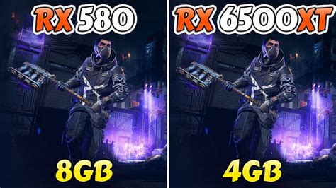 Rx 580 Vs Rx 6500 Xt 10 Games Benchmarks In 2022 Youtube