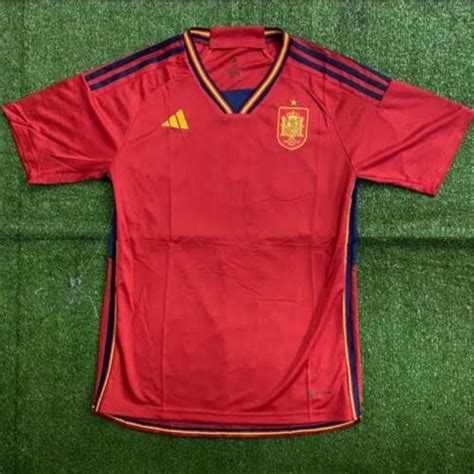 Jual NEW Jersey SPANYOL HOME World Cup Worldcup Qatar 2022 2022 2023