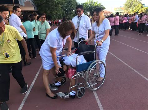 Six Students Lightheaded During Flag Ceremony In Rizal High School