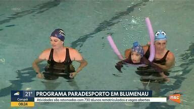 Bom Dia Santa Catarina Blumenau Oferece Programa De Esportes Para