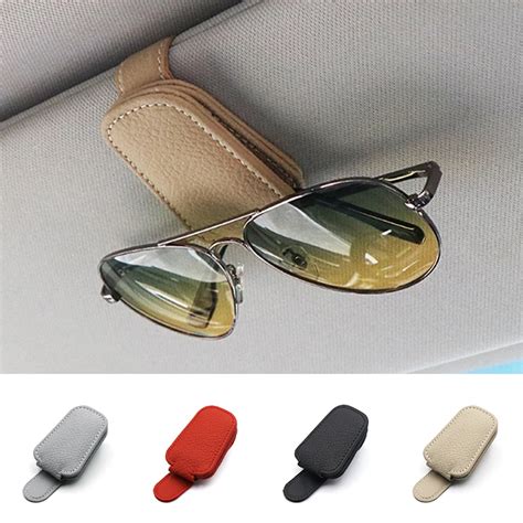 Pince Lunettes Magn Tique Multifonction Pour Pare Soleil De Voiture