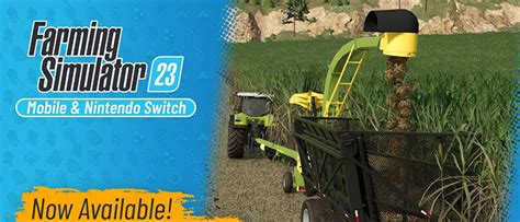 Farming Simulator 2023 Soffre Une Mise à Jour Gratuite Nintendo