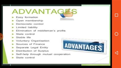 Co Operative Organisations Advantages And Disadvantages Youtube