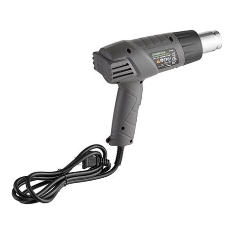 Genesis Dual Temperature Heat Gun With Assorted Nozzles Ghg1500a 120v 1500w