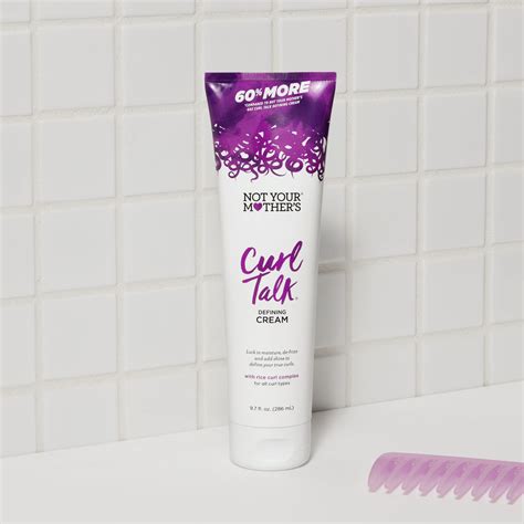 Curl Talk Defining Cream Not Your Mothers