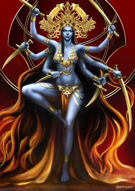 On Deviantart Alek Kali Goddess Goddess Art Indian Goddess