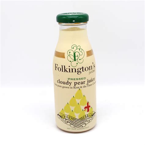 Folkingtons Cloudy Pear Juice 250ml Otters Fine Foods