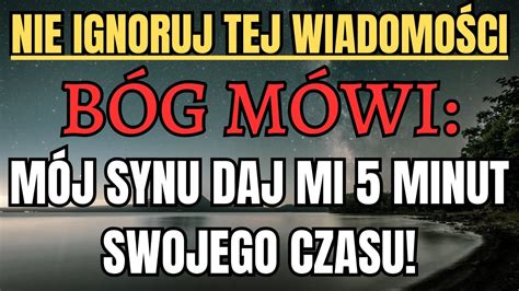 Nie ignoruj tej wiadomości od Boga Wysłuchaj jego pilnych słów dla