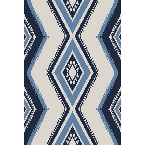 Southwestern Aztec Navajo Geometric Diamond Shape Seamless Pattern