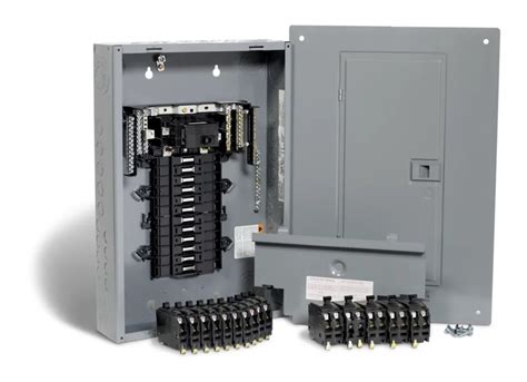 Square D 100 Amp 24 Spaces 48 Circuits Maximum Qwikpak Panel Package