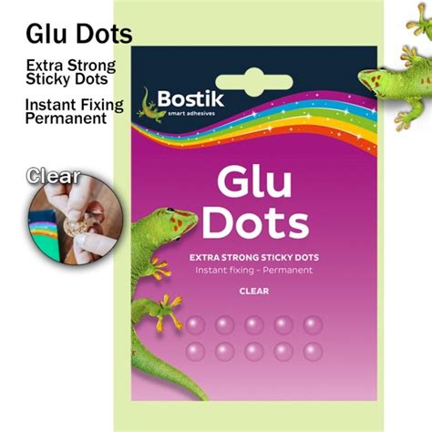 Jual Lem Kertas Glu Dots Extra Strong Doubletape Bostik Jakarta