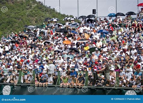 Spectators On The 18th Editorial Stock Photo Image Of Lots 12096633