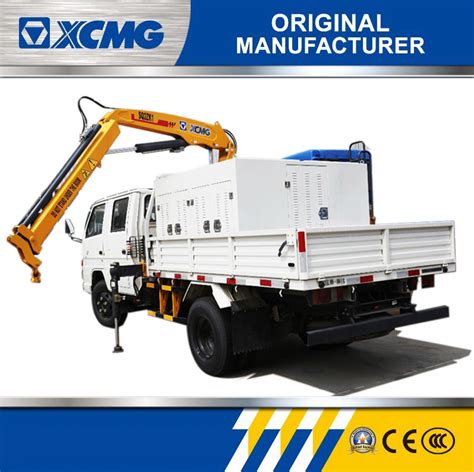 XCMG 2ton Folding Arm Truck Crane Sq2zk1 Truck Mounted Crane China