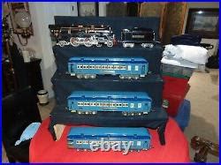 Very Nice Lionel Original Prewar Blue Comet Set 376E Pre War Lionel