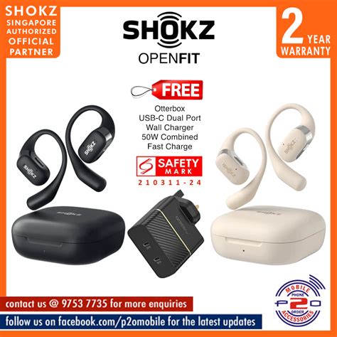 Shokz Openfit Open Ear True Wireless Earbuds Shopee Singapore