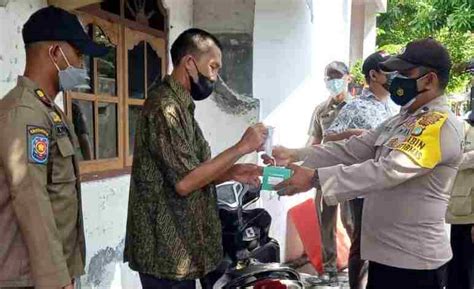 Hampiri Warga Diruang Publik Polres Kepulauan Seribu Himbau ProKes Dan