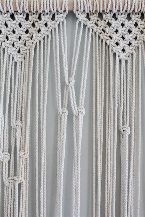 Easy Macrame Door Curtain Diy With Boho Style Macra Made