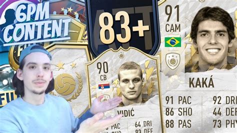 Icon Sbc Kaka Vidic More Packs To Save For Toty Pm Content Fifa