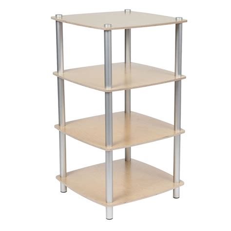 trade show square counter  shelves displaystar