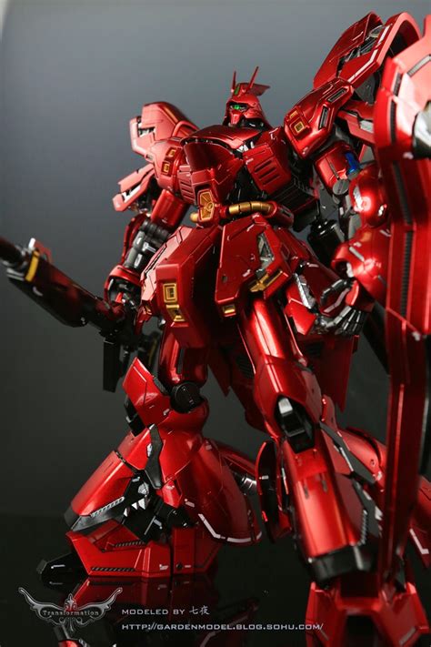 Gundam Guy Mg Sazabi Ver Ka Metallic Color Painted Build