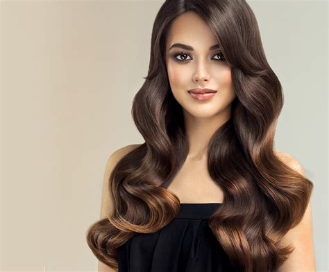 Fondos De Pantalla Cabello Castaño Pelo Contacto Visual Chicas