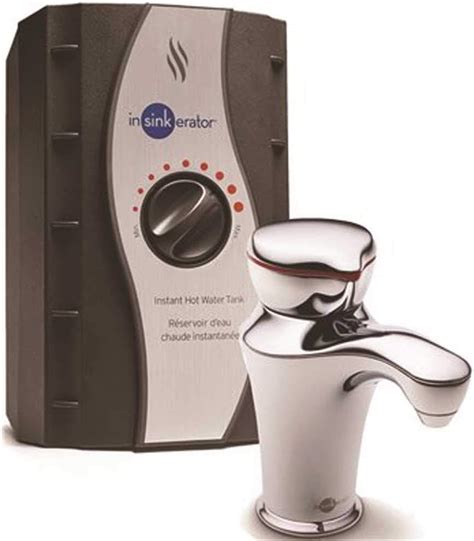 InSinkErator H CLASSIC SS Instant Hot Water Dispenser With 3 Year In Home Warranty Chrome