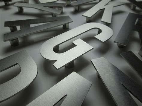 Stainless Steel Letters Architectural Sign Letters And House Numbers