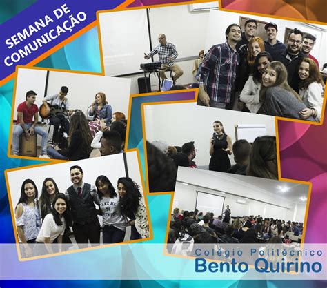 Semana da Comunicação Colégio Técnico Bento Quirino