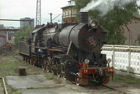 Steam Locomotive Engine Soviet Union Russia Steam Locomoti Flickr