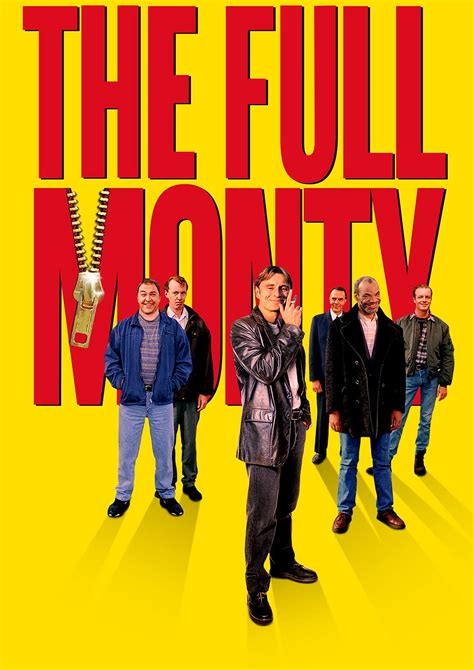 The Full Monty 1997 Poster British Comedy Film Decor Art Robert Carlyle Tom Wilkinson Mark Addy ...