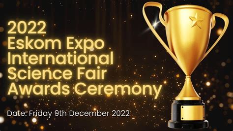 Eskom Expo International Science Fair Isf Special Awards