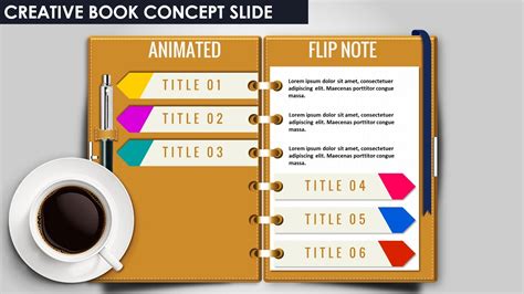 Creative Book Concept Slide In Powerpoint Useful Template For All