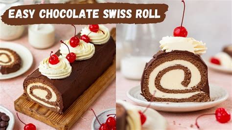 How To Make Chocolate Swiss Roll Detailed Recipe Video With Tips And Tricks Swiss Roll Recipe