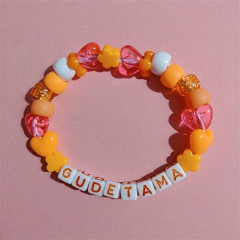 Sanrio Gudetama Tuxedo Sam Usahana Kerroppi Kandi Bracelets Etsy