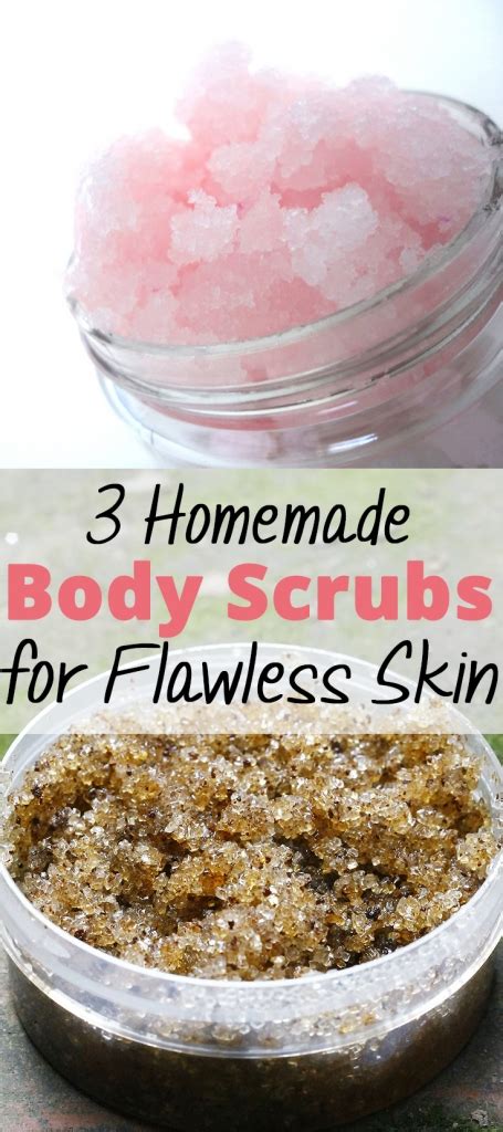 3 Homemade Body Scrubs For Flawless Skin