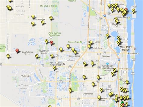 Are There Sex Offenders In Your Neighborhood Check Map Of Palm Beach County Treasure Coast