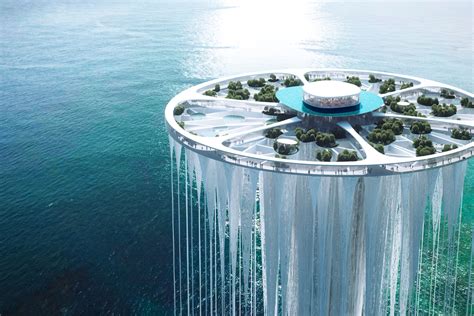 This Exquisite Aerial Tower With 99 Floating Islands By Sou Fujimoto