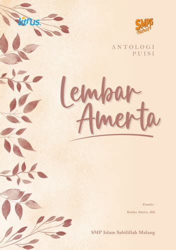 Buku ANTOLOGI PUISI LEMBAR AMERTA - Henbuk