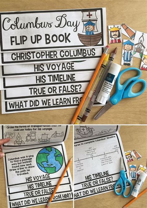 Christopher Columbus Day Activities Design Corral