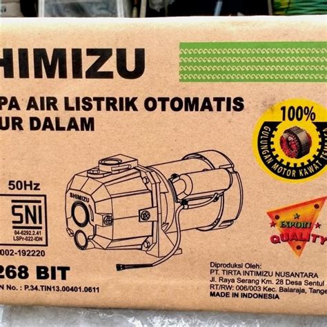 Jual Mesin Pompa Air Jetpump Shimizu Pc Bit Original Shopee Indonesia