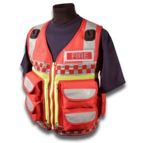 Fire Equipment Vest Vest Fire Equipment Fire Department