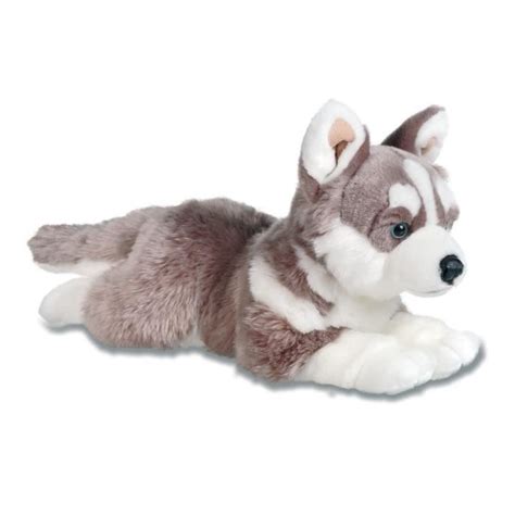 Peluche Chien Husky Achat Vente Jeux Et Jouets Pas Chers