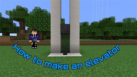 How To Make An Elevator Minecraft Java Edition Itsmoonly Youtube