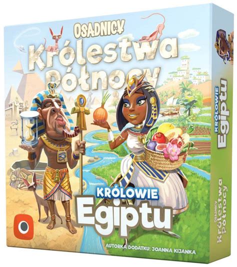 Osadnicy Kr Lestwa P Nocy Kr Lowie Egiptu Gra Planszowa Portal Games